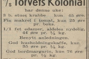 Bilde av A/S Torvets Kolonial